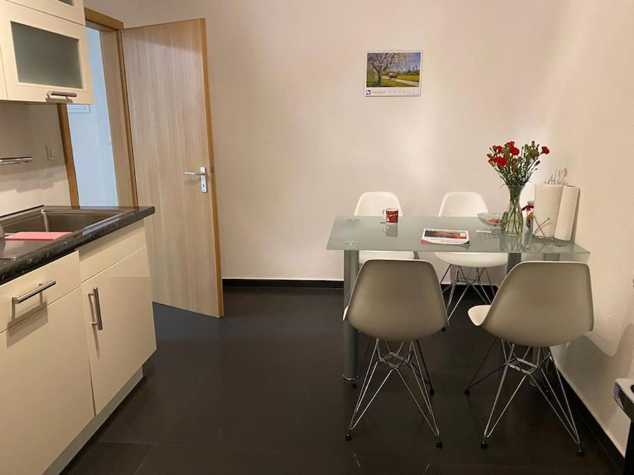 Ferienwohnung Preiswertes Stilvolles Zimmer Im Privaten Haus Mit Grossem Schoenem Modernem Gemeinschaft Badenzimmer Lörrach Exterior foto